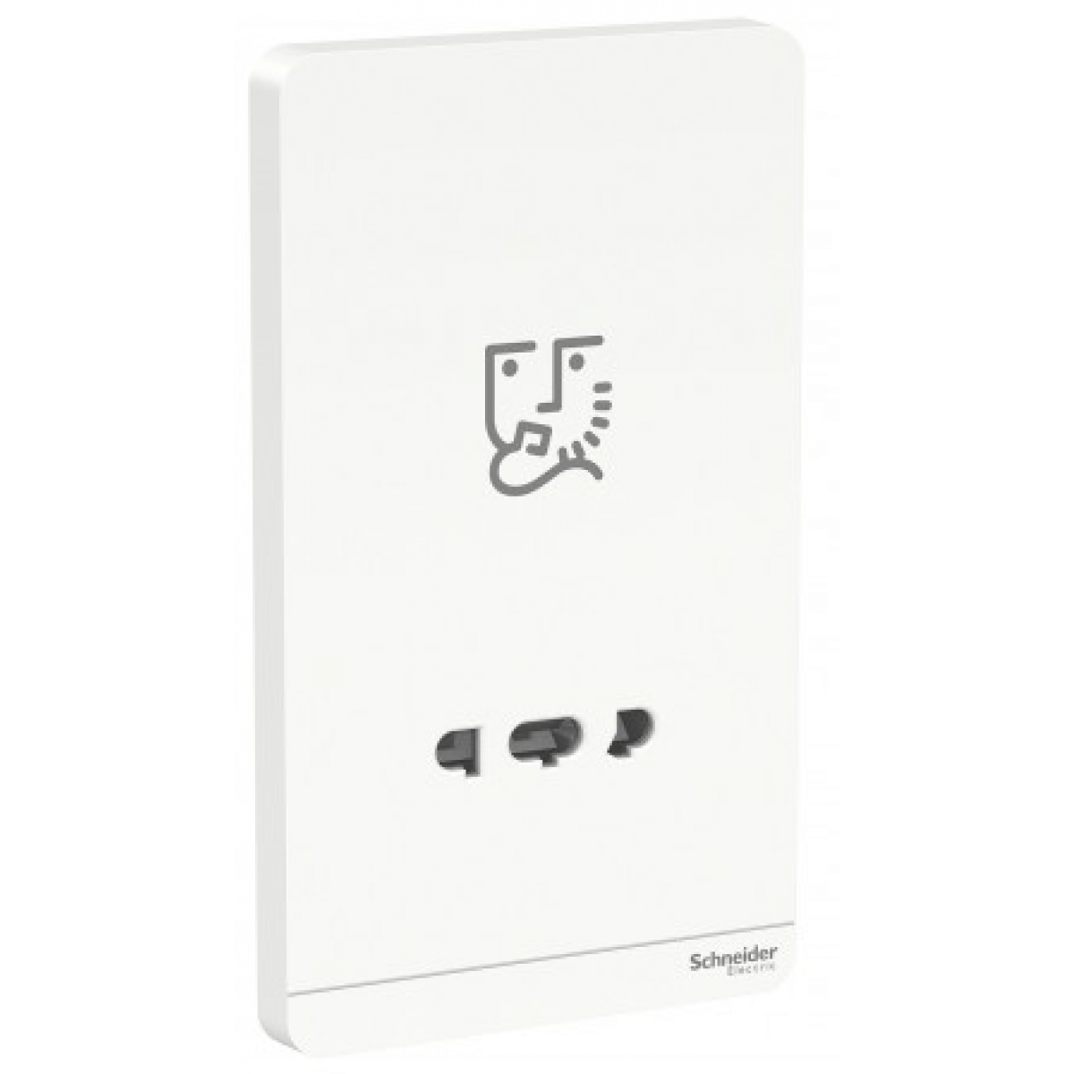 Schneider Electric AvatarOn 鬚刨插座 (搪瓷白) - 115V/240V輸出，IP21防水